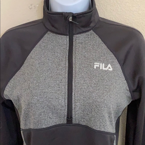 Like new Fila  reflective 1/4 zip - Picture 2 of 7
